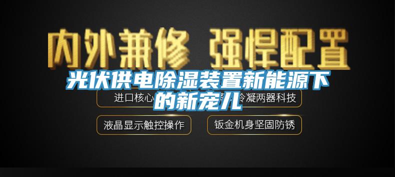 光伏供電除濕裝置新能源下的新寵兒