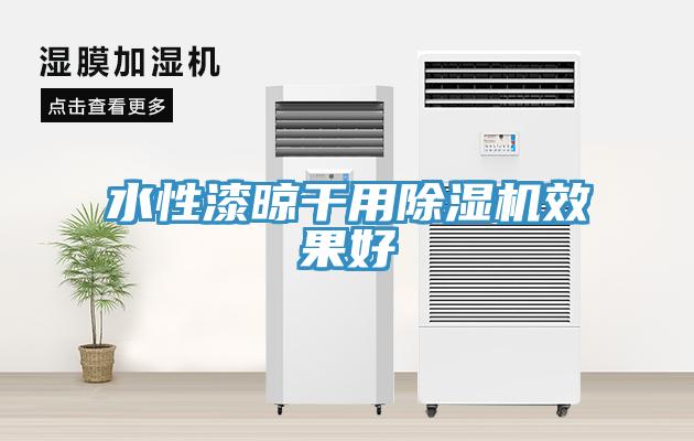 水性漆晾干用除濕機效果好