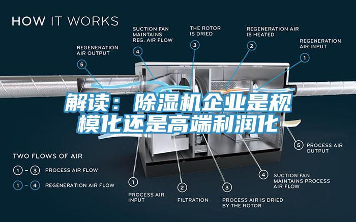 解讀：除濕機企業(yè)是規(guī)?；€是高端利潤化