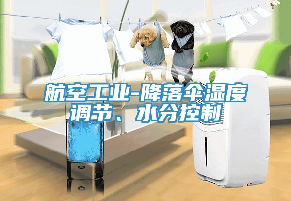 航空工業(yè)-降落傘濕度調(diào)節(jié)、水分控制