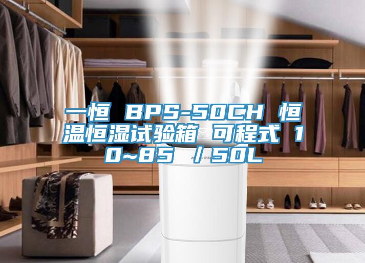 一恒 BPS-50CH 恒溫恒濕試驗箱 可程式 10~85℃／50L