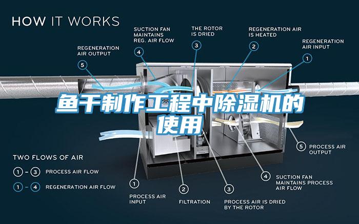 魚干制作工程中除濕機(jī)的使用