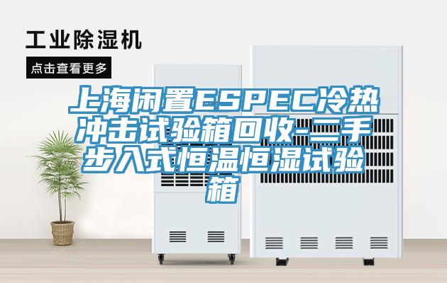 上海閑置ESPEC冷熱沖擊試驗(yàn)箱回收-二手步入式恒溫恒濕試驗(yàn)箱