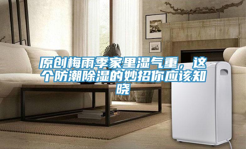 原創(chuàng)梅雨季家里濕氣重，這個防潮除濕的妙招你應(yīng)該知曉