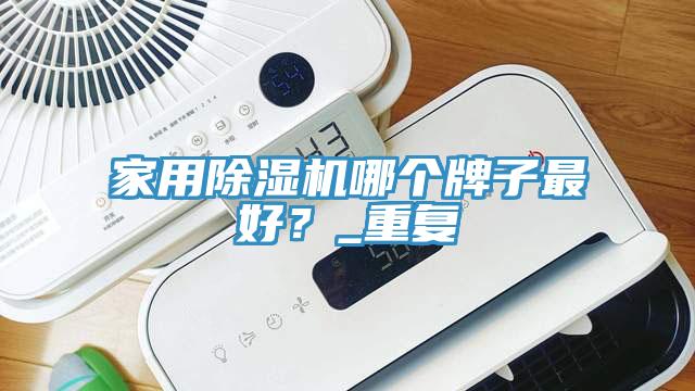 家用除濕機(jī)哪個牌子最好？_重復(fù)