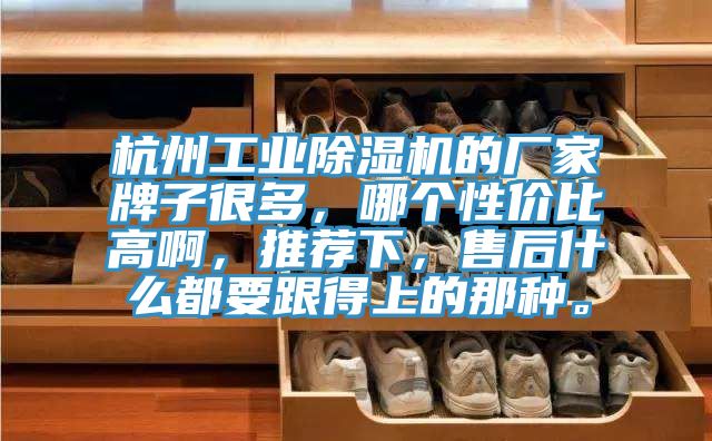 杭州工業(yè)除濕機(jī)的廠家牌子很多，哪個(gè)性價(jià)比高啊，推薦下，售后什么都要跟得上的那種。