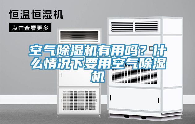 空氣除濕機(jī)有用嗎？什么情況下要用空氣除濕機(jī)