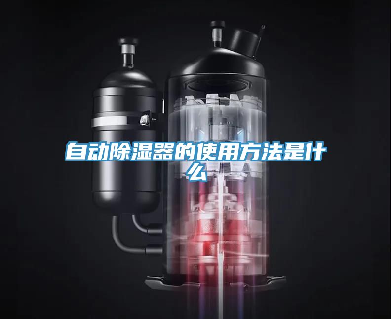 自動(dòng)除濕器的使用方法是什么