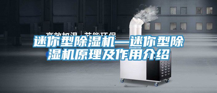 迷你型除濕機—迷你型除濕機原理及作用介紹