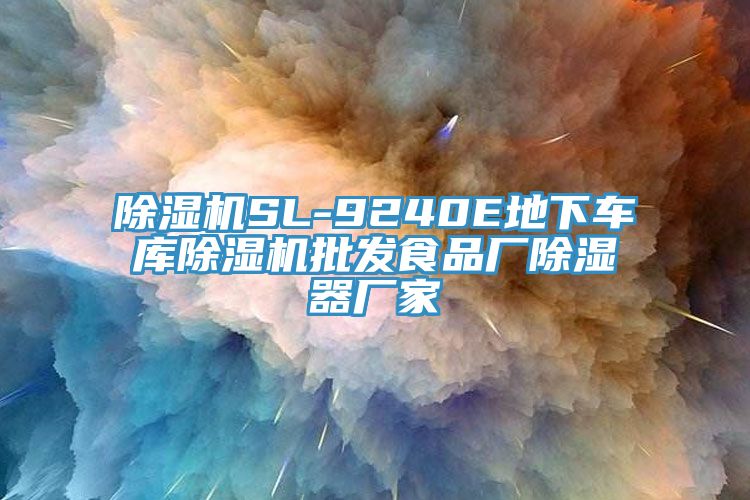 除濕機SL-9240E地下車庫除濕機批發(fā)食品廠除濕器廠家