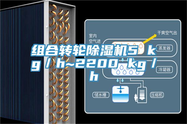 組合轉輪除濕機5 kg／h~2200 kg／h