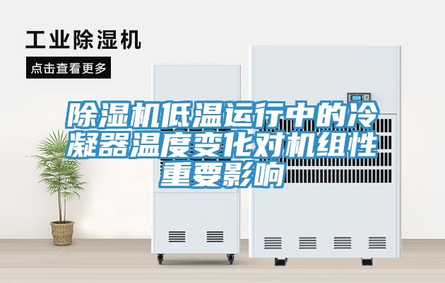 除濕機低溫運行中的冷凝器溫度變化對機組性重要影響